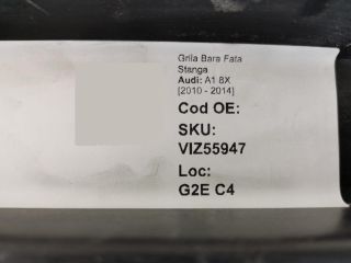 bontott AUDI A1 Első Lökhárító Bal Díszrács