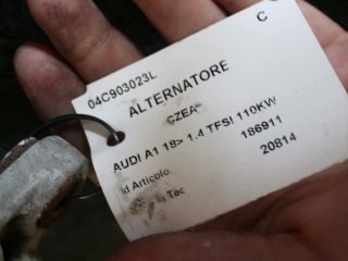 bontott AUDI A1 Generátor
