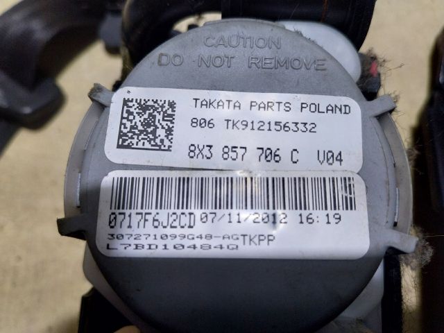 bontott AUDI A1 Jobb első Biztonsági Öv