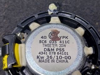 bontott AUDI A1 Magassugárzó Hangszóró