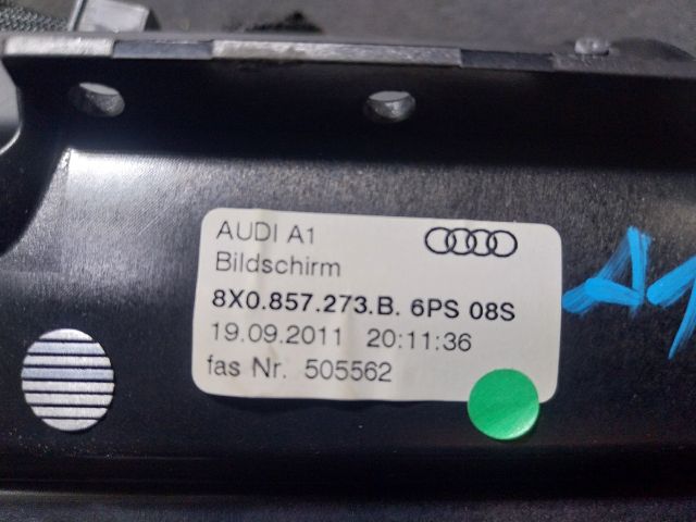 bontott AUDI A1 Multifunkciós Kijelző