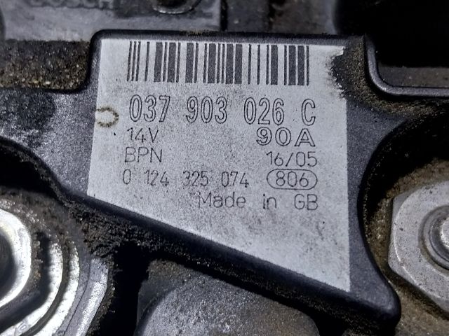 bontott AUDI A2 Generátor