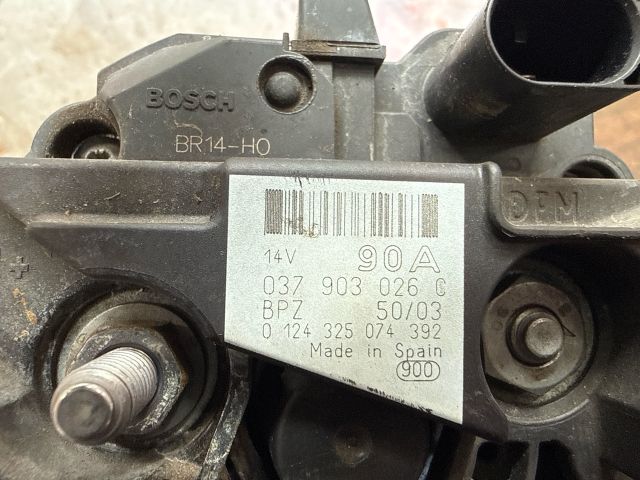 bontott AUDI A2 Generátor