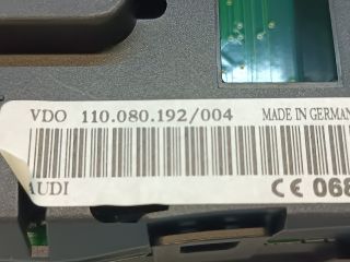 bontott AUDI A2 Kilométeróra