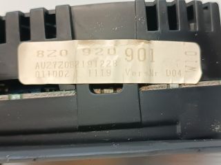 bontott AUDI A2 Kilométeróra