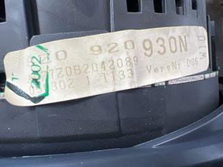 bontott AUDI A2 Kilométeróra