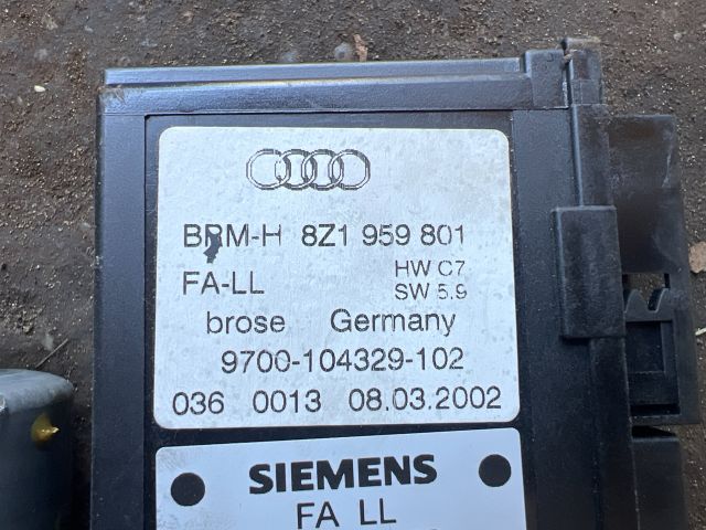 bontott AUDI A2 Bal első Ablakemelő Motor