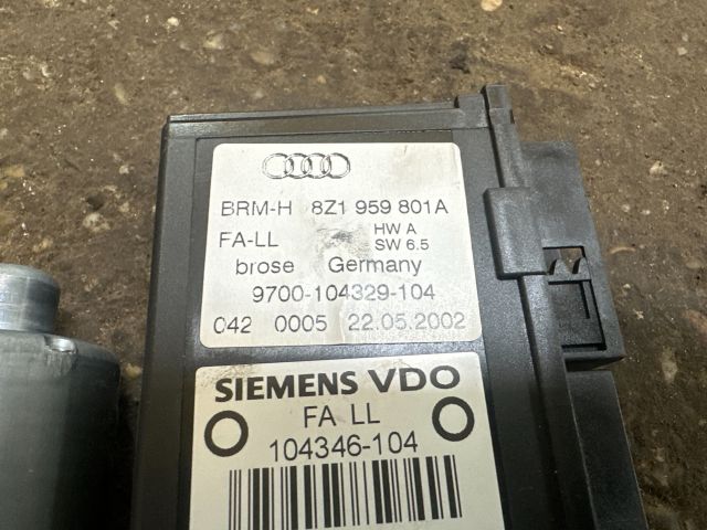 bontott AUDI A2 Bal első Ablakemelő Motor