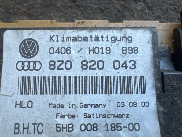 bontott AUDI A2 Klíma Kapcsoló