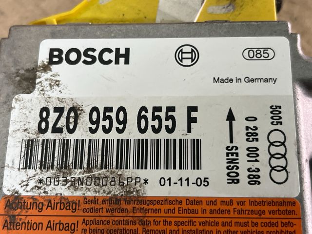 bontott AUDI A2 Légzsák Elektronika