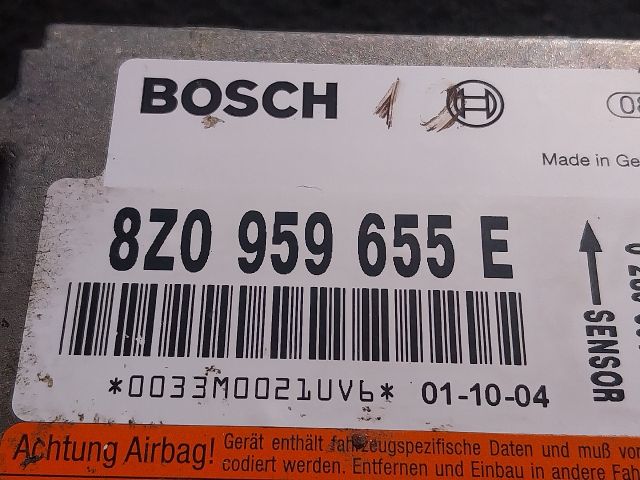 bontott AUDI A2 Légzsák Elektronika