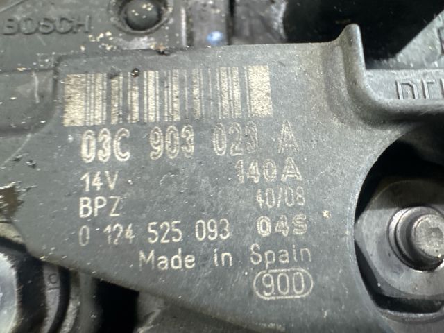 bontott AUDI A3 Generátor