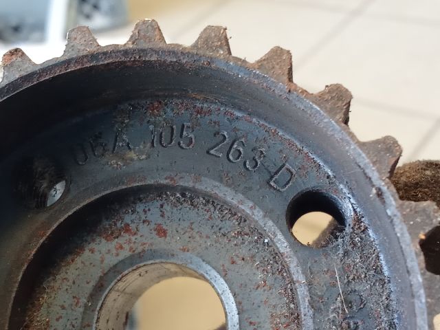 bontott AUDI A3 Főtengely Bordáskerék / Lánckerék