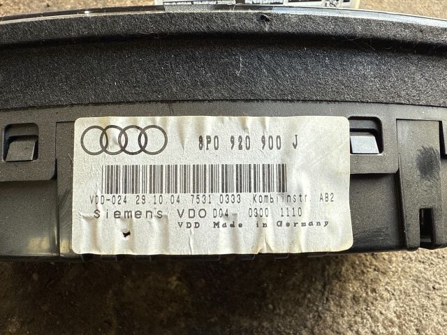bontott AUDI A3 Kilométeróra