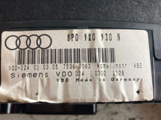 bontott AUDI A3 Kilométeróra