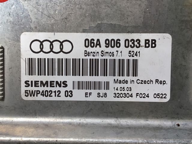 bontott AUDI A3 Motorvezérlő