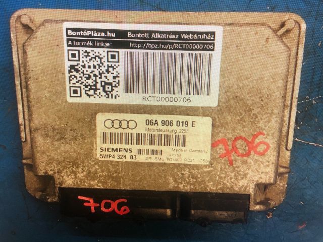 bontott AUDI A3 Motorvezérlő