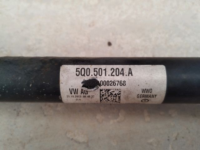 bontott AUDI A3 Hátsó Féltengely (Pozíciófüggetlen)