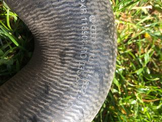 bontott AUDI A3 Turbócső