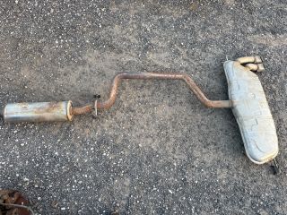 bontott AUDI A3 Komplett Kipufogó Rendszer