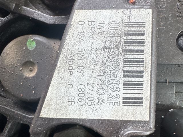 bontott AUDI A3 Generátor