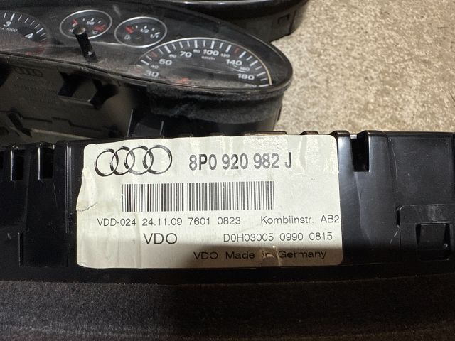 bontott AUDI A3 Kilométeróra