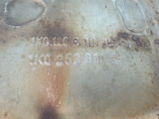 bontott AUDI A3 Komplett Kipufogó Rendszer