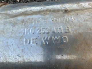 bontott AUDI A3 Komplett Kipufogó Rendszer