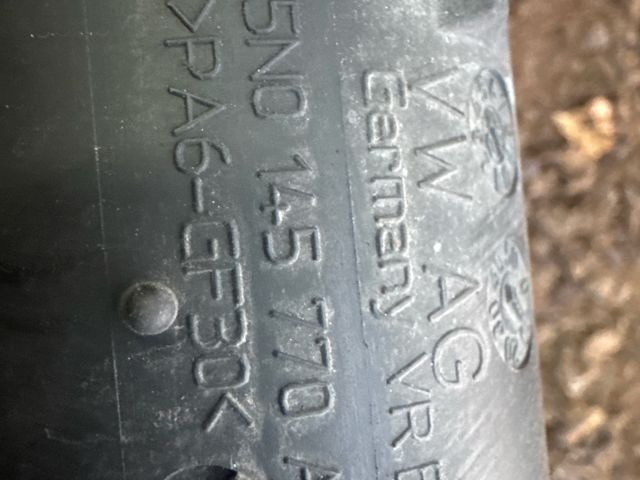 bontott AUDI A3 Turbócső