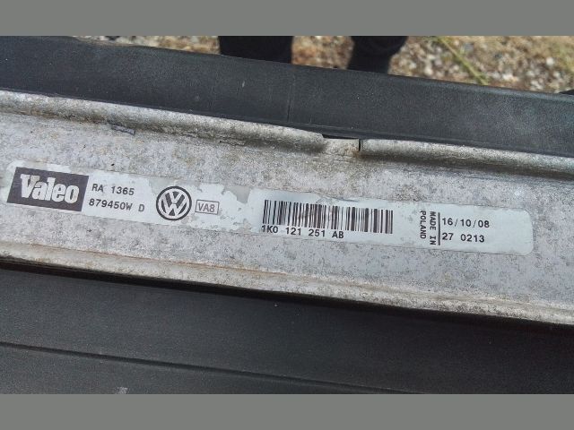 bontott AUDI A3 Hűtő Ventilátor(ok), Radiátor(ok) Szett