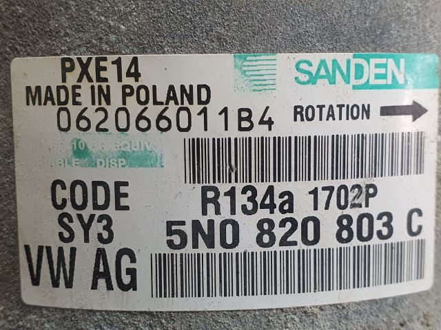 bontott AUDI A3 Klímakompresszor