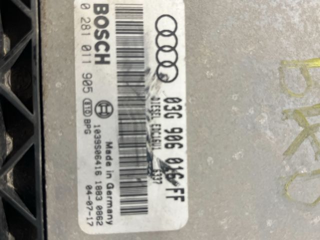 bontott AUDI A3 Motorvezérlő
