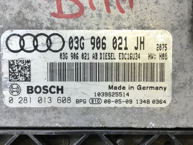 bontott AUDI A3 Motorvezérlő