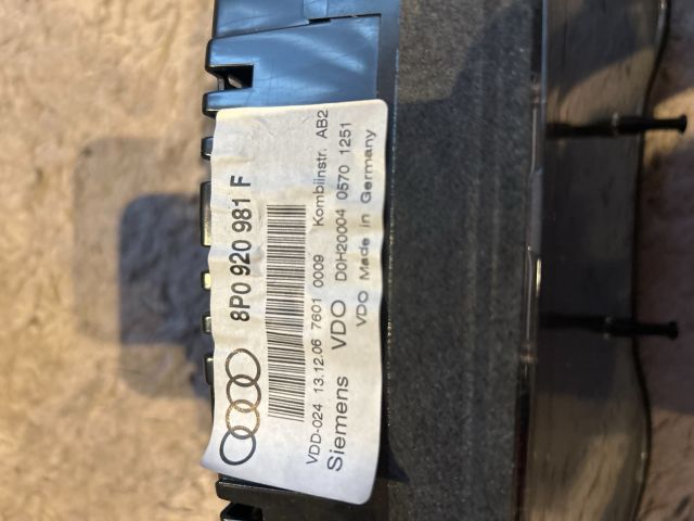 bontott AUDI A3 Kilométeróra