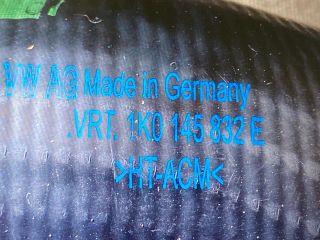 bontott AUDI A3 Turbócső