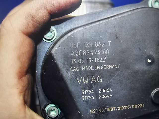 bontott AUDI A3 Fojtószelep (Elektromos)