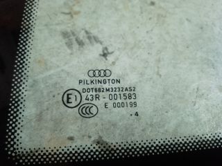 bontott AUDI A3 Bal C Oszlop Oldalablak Üveg