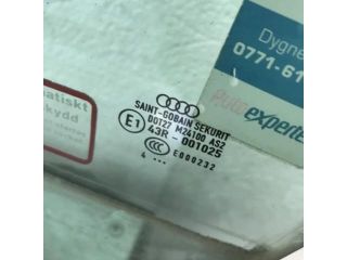 bontott AUDI A3 Bal első Ablak