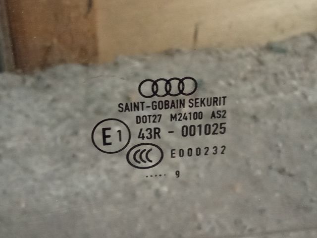 bontott AUDI A3 Bal első Ablak