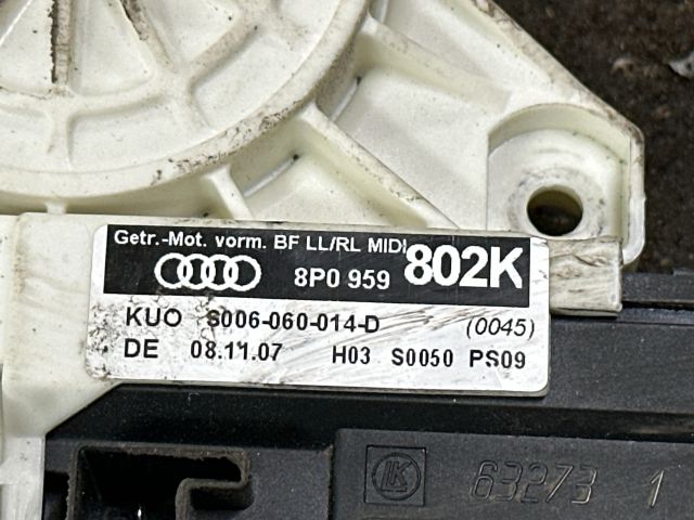 bontott AUDI A3 Bal első Ablakemelő Motor