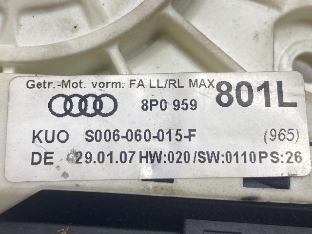 bontott AUDI A3 Bal első Ablakemelő Motor