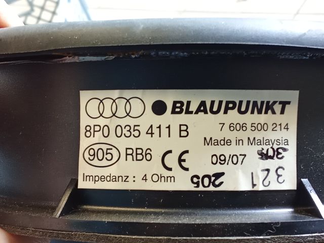 bontott AUDI A3 Bal első Hangszóró