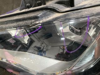 bontott AUDI A3 Bal Fényszóró