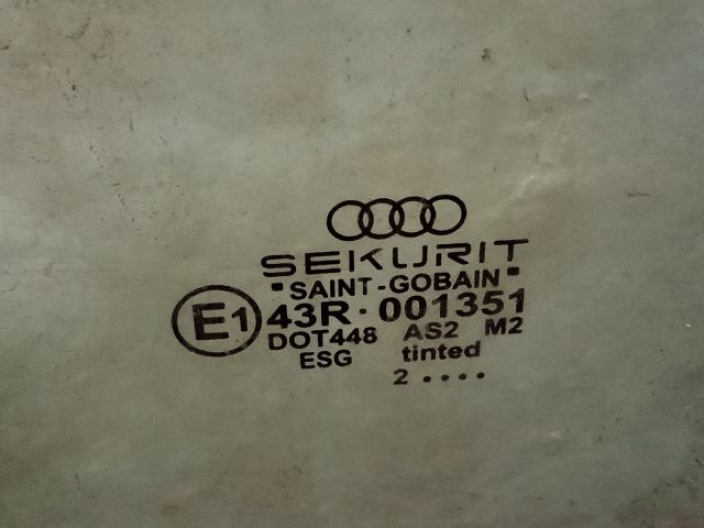 bontott AUDI A3 Bal hátsó Ablak