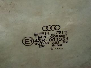 bontott AUDI A3 Bal hátsó Ablak