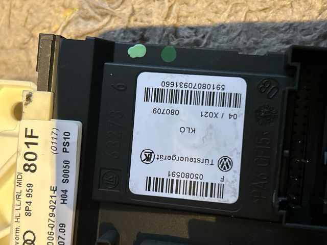 bontott AUDI A3 Bal hátsó Ablakemelő Motor