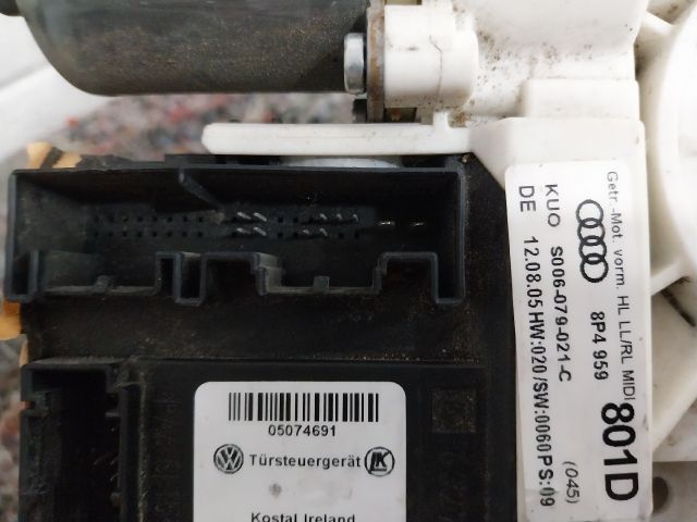 bontott AUDI A3 Bal hátsó Ablakemelő Szerkezet (Elektromos)