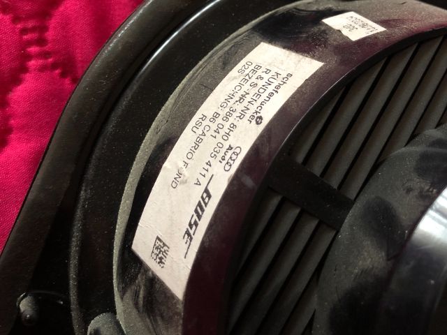 bontott AUDI A3 Bal hátsó Hangszóró