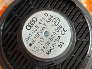 bontott AUDI A3 Bal hátsó Hangszóró