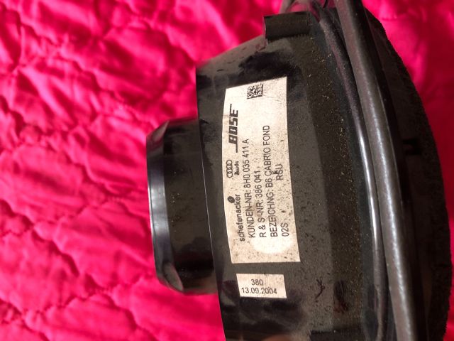 bontott AUDI A3 Bal hátsó Hangszóró